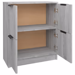 vidaXL Sideboard Console Cabinet Storage Cupboard Highboard Engineered Wood - grey sonoma - Additional view 7