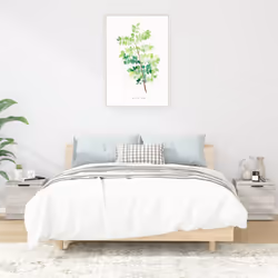 VidaXL 817030 nightstand/bedside table Oak - Additional view 2
