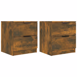 VidaXL 817034, Oak, Wood, 450 mm, 390 mm, 500 mm, 2 pc(s)