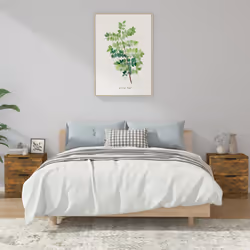 VidaXL 817034 nightstand/bedside table Oak