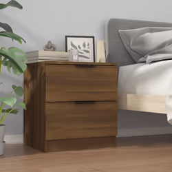 VidaXL 817037 nightstand/bedside table Oak