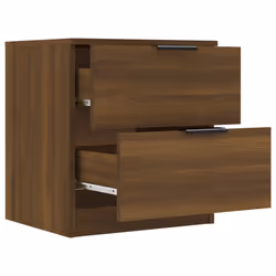 VidaXL 817038 nightstand/bedside table Oak - Additional view 6