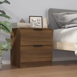 VidaXL 817038 nightstand/bedside table Oak - Additional view 8
