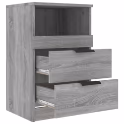VidaXL 817041 nightstand/bedside table Oak - Additional view 5