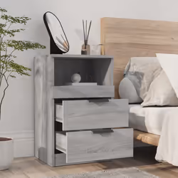 VidaXL 817041 nightstand/bedside table Oak - Additional view 6