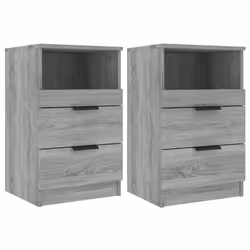 VidaXL 817042, Oak, Wood, 400 mm, 360 mm, 650 mm, 2 pc(s)