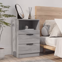 VidaXL 817042 nightstand/bedside table Oak - Additional view 7