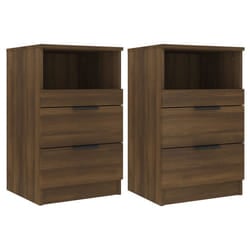 VidaXL 817044 nightstand/bedside table Oak