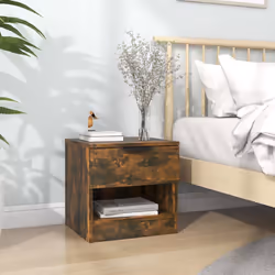 VidaXL 817045 nightstand/bedside table Oak