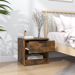 VidaXL 817045 nightstand/bedside table Oak