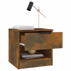 VidaXL 817045 nightstand/bedside table Oak - Additional view 4