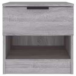 vidaXL 1/2x Bedside Cabinet Engineered Wood Home End Side Table Multi Colours - grey sonoma, 2 - Additional view 5