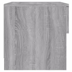 vidaXL 1/2x Bedside Cabinet Engineered Wood Home End Side Table Multi Colours - grey sonoma, 2 - Additional view 6