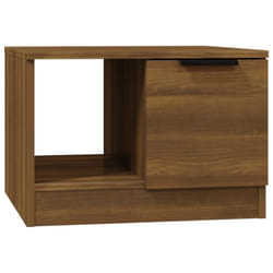 vidaXL Coffee Table Engineered Wood Couch Sofa Side Center Table Multi Colours - brown oak