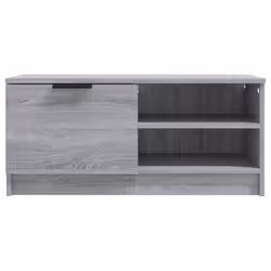 vidaXL 1/2x TV Cabinet Engineered Wood Media Unit HiFi Cabinet Multi Colours - grey sonoma, 1 - Additional view 5