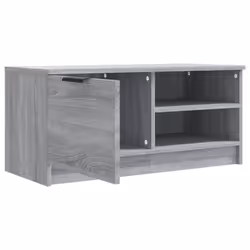 vidaXL 1/2x TV Cabinet Engineered Wood Media Unit HiFi Cabinet Multi Colours - grey sonoma, 2 - Additional view 7