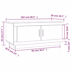 VidaXL 817233 coffee/side/end table - Additional view 8