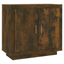 vidaXL Sideboard Engineered Wood Storage Side Cabinet Furniture Multi Colours - smoked oak