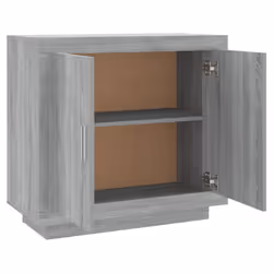 vidaXL Sideboard Engineered Wood Storage Side Cabinet Furniture Multi Colours - grey sonoma - Additional view 6
