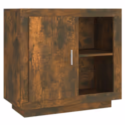 vidaXL Sideboard Side Cabinet Cupboard Home Organiser Furniture Multi Colours - smoked oak - Additional view 3