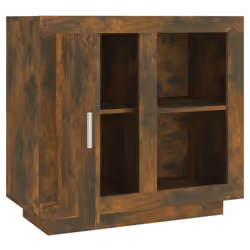 vidaXL Sideboard Side Cabinet Cupboard Home Organiser Furniture Multi Colours - smoked oak - Additional view 7