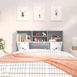 VidaXL 817247 headboard/footboard Grey, Oak