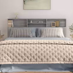 VidaXL 817259 headboard/footboard Grey, Oak - Additional view 5