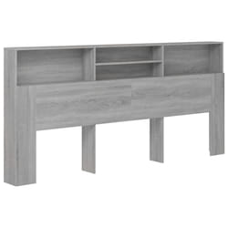 VidaXL 817262 headboard/footboard Grey, Oak