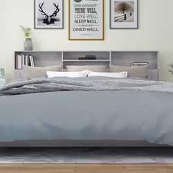 VidaXL 817262 headboard/footboard Grey, Oak - Additional view 5