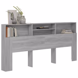 VidaXL 817262 headboard/footboard Grey, Oak - Additional view 6