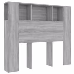 VidaXL 817268, Grey, Oak, Wood, 1200 mm, 102.5 cm, 185 mm