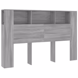 VidaXL 817274, Grey, Oak, Wood, 1600 mm, 104.5 cm, 185 mm
