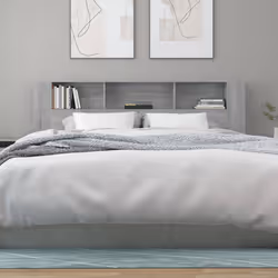 VidaXL 817280 headboard/footboard Grey, Oak - Additional view 5