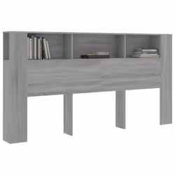 VidaXL 817280 headboard/footboard Grey, Oak - Additional view 6