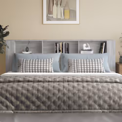 VidaXL 817283 headboard/footboard Grey, Oak
