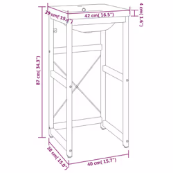 VidaXL 3101385 bathroom vanity/sink cabinet - Additional view 7