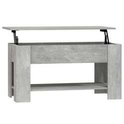 vidaXL Coffee Table Engineered Wood Couch Centre Accent Table Multi Colours - concrete grey