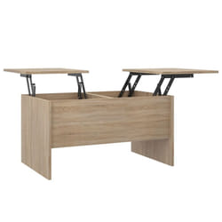vidaXL Coffee Table Engineered Wood Couch Centre Accent Table Multi Colours - sonoma oak