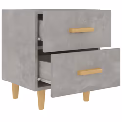VidaXL 811978 nightstand/bedside table Concrete colour - Additional view 5