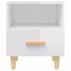 VidaXL 812019 nightstand/bedside table White - Additional view 4