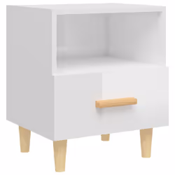 VidaXL 812019 nightstand/bedside table White - Additional view 5