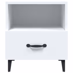 VidaXL 812024 nightstand/bedside table White - Additional view 3