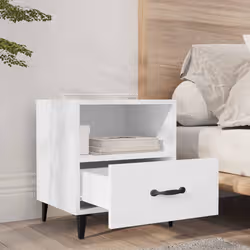 VidaXL 812024 nightstand/bedside table White - Additional view 7