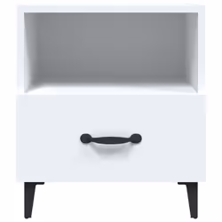 VidaXL 812025 nightstand/bedside table White - Additional view 4