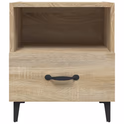 VidaXL 812031 nightstand/bedside table Oak - Additional view 4