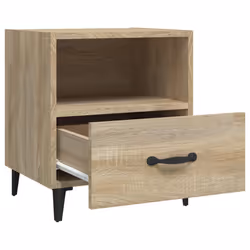 VidaXL 812031 nightstand/bedside table Oak - Additional view 6