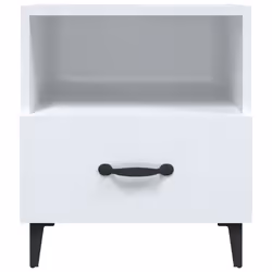 VidaXL 812037 nightstand/bedside table White - Additional view 4
