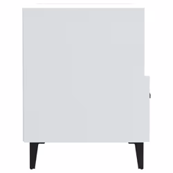 VidaXL 812037 nightstand/bedside table White - Additional view 5