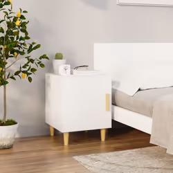 VidaXL 812042 nightstand/bedside table White
