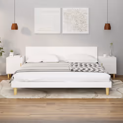 VidaXL 812043 nightstand/bedside table White